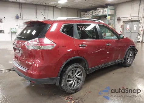 2015 Nissan Rogue Sl из США, поврежденный, VIN 5N1AT2MV4FC827192